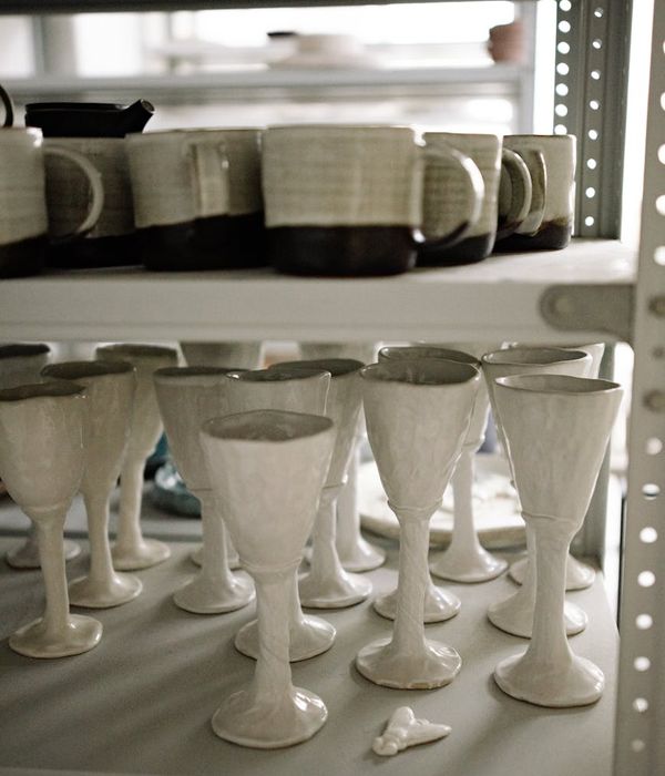 Organized kitchen with modern storage solutions